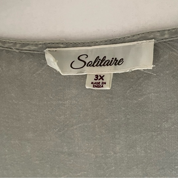 Solitaire Boho Top Size 3X - Picture 7 of 8